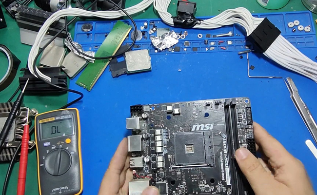 永兴华硕电脑主板维修